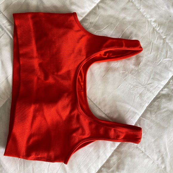 ribbed fabletics sports bra/crop top - Picture 4 of 5